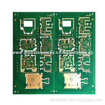 FR-4 PCB array, 10 Pieces in a Panel